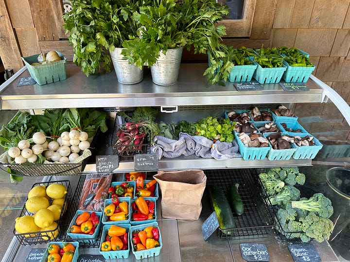 Farm stands, Martha's Vineyard