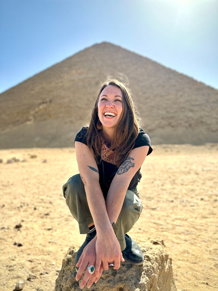 Bent pyramid and red pyramid of dahshur