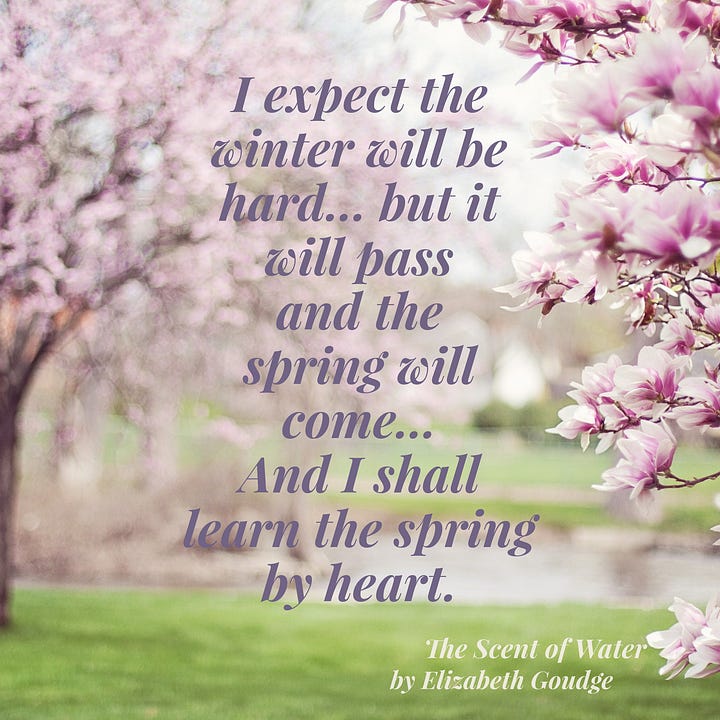 "I shall learn the spring by heart" graphics