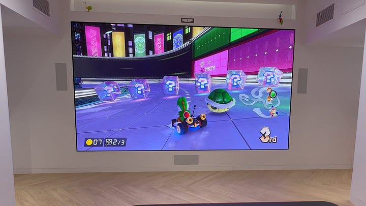 Nintendo Store San Francisco game wall