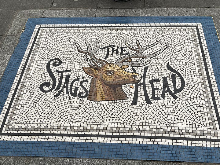 In and around The Stag's Head