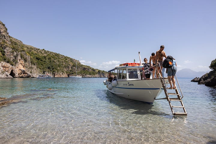 Cilento Coast boat ride from Marina di Camerota