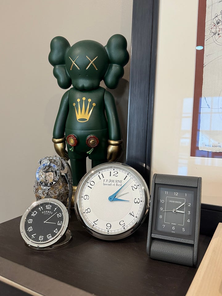 fp journe and hodinkee alarm clock