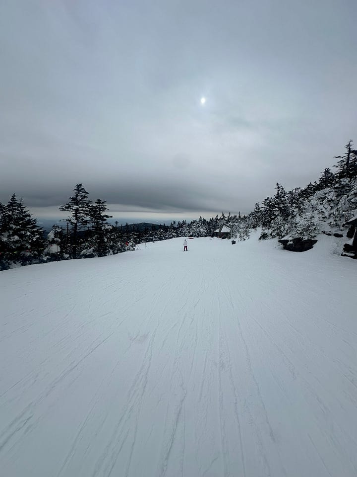 Snow-covered mountain