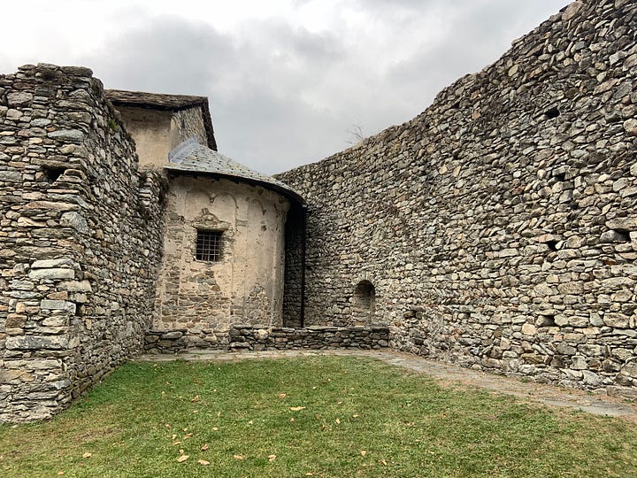 Sparano, Italy. The church (1025) was probably commissioned by Arduino himself to thank god for his victory