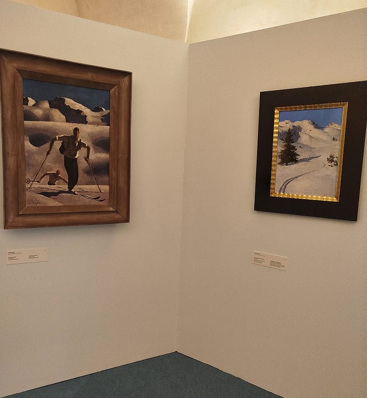 Colours of Snow – Alfons Walde e Max von Esterle e gli artisti coevi a nord e sud delle Alpi presso Palais Mamming Museum 