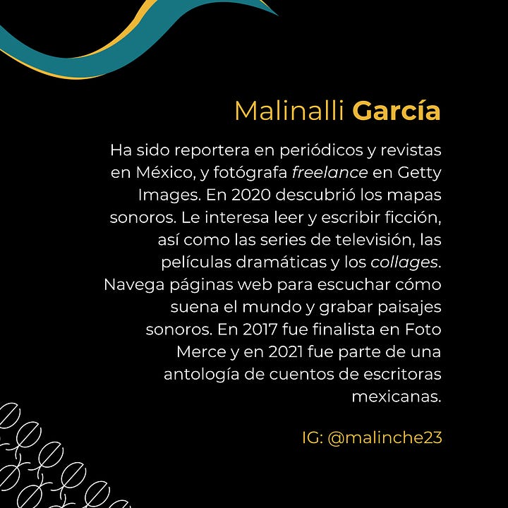 Malinalli García, Ilustradora del libro de Peces fuera del agua, "Saltos al vacío".