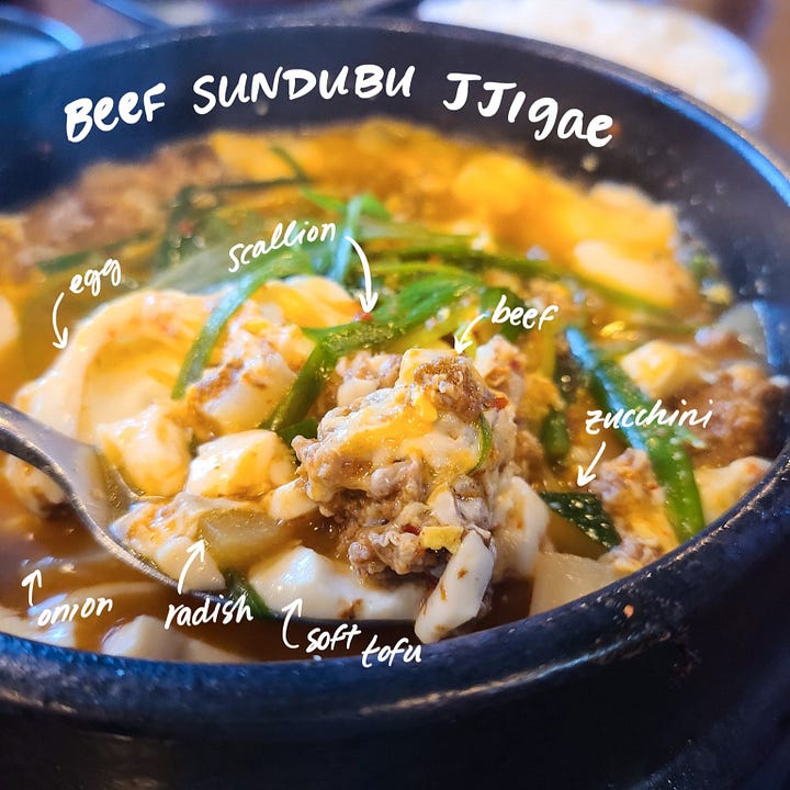 BiBim Sundubu/Soondubu Jjigae