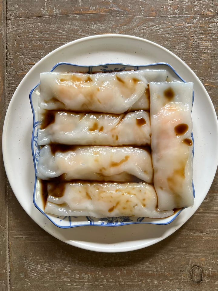 frozen shrimp and scallop cheung fun