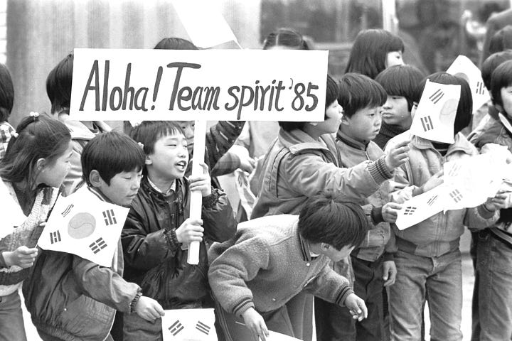 Team Spirit 85 South Korea