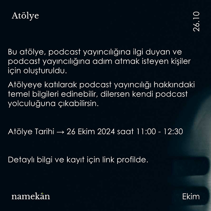 Podcast Atölyesi