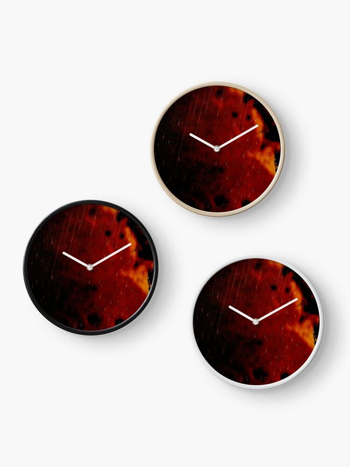 s6 WALL CLOCK - GOOB_laGOBLINz by Daniel Brummitt