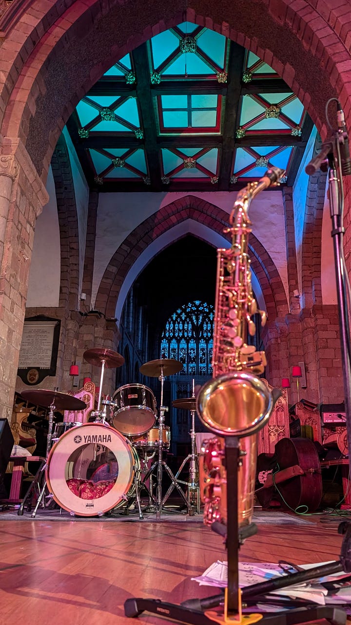 Jazz in Crediton church