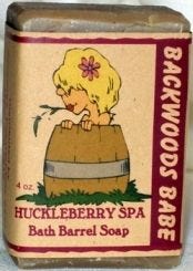 Idaho Seed Potato soap, and Huckleberry Spa soap under the Backwoods Babe label.