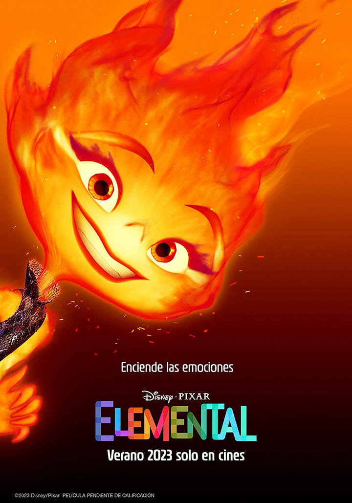 Elemental (Disney. El libro de la película)