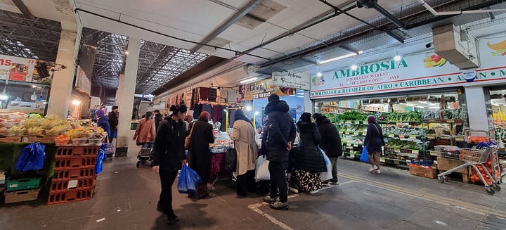 Queens Market, London