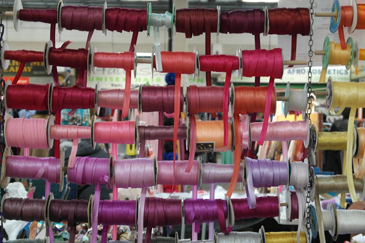 Queens Market haberdashery