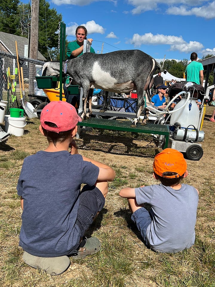 Farmers and farming around downeast Maine and the Hudson River Valley