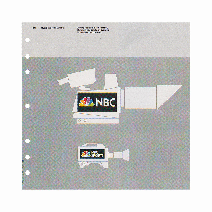 Chermayeff & Geismar's 1986 logo for NBC.