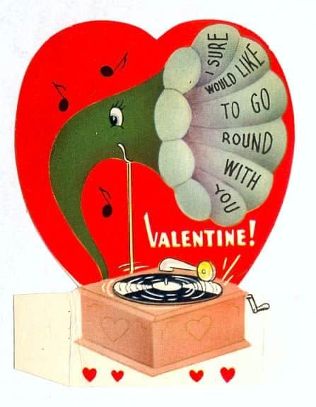 An assortment of Vintage Valentines I've collected over the years.