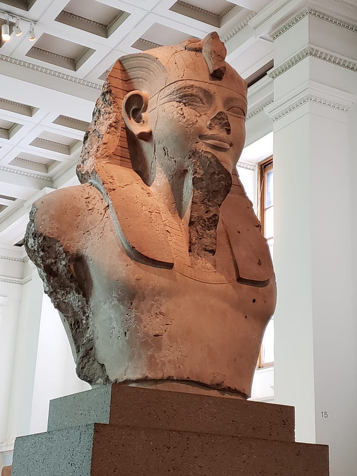 Historic artifacts at the British Museum