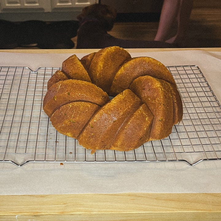 Pumpkin bundt cake