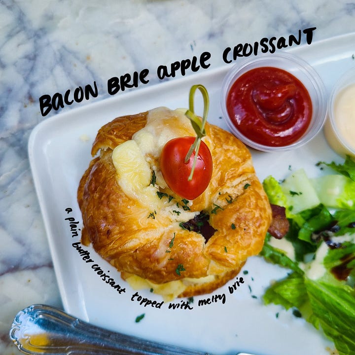 Renaissance Patisserie Bacon Brie Apple Croissant