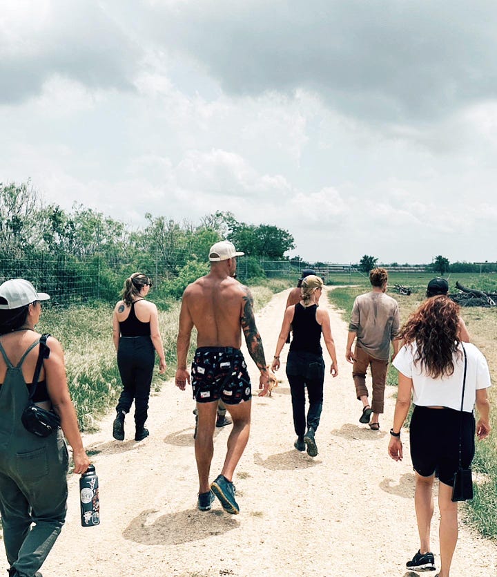 Daniel with Kyle Kingsbury's Crew @ Gardeners of Eden Ranch in Texas