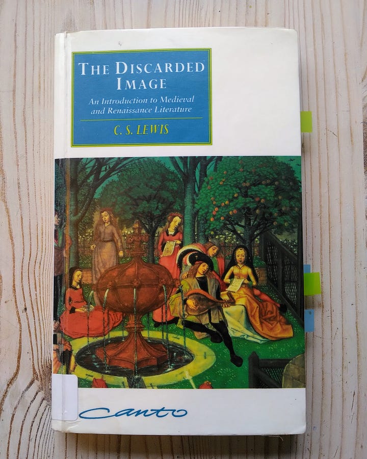 An 'Discarded' library copy of 'The Discarded Image' by C.S. Lewis