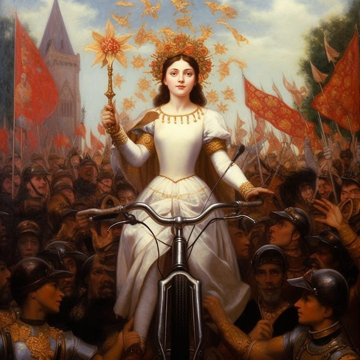 Napoléon, Louis 14, Jeanne d'Arc et Catherine de Medicis