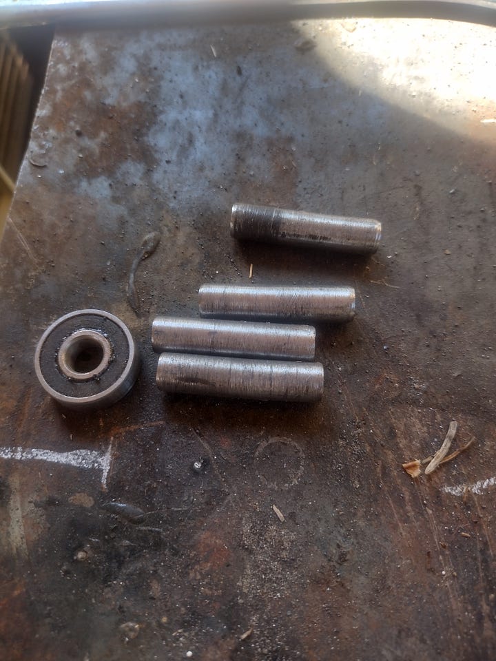 drill press lathing, and finished product