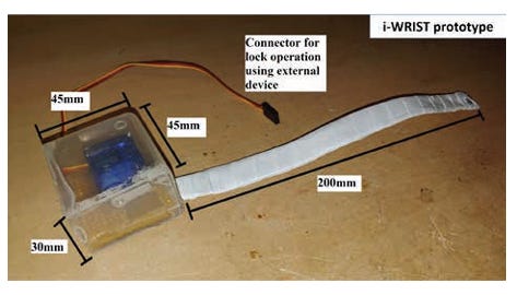 i-WRIST - Electronically Lockable Health Monitoring and Tracking Device