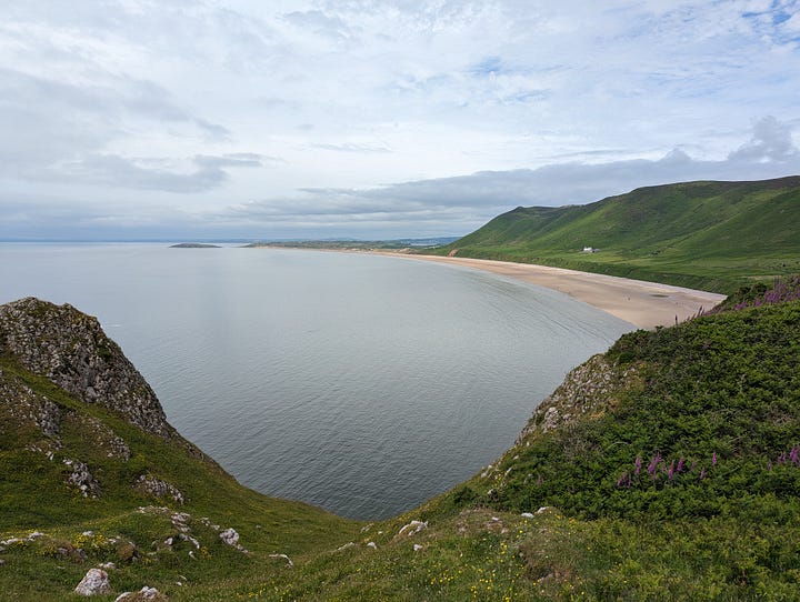 gower tour of beaches and cafes