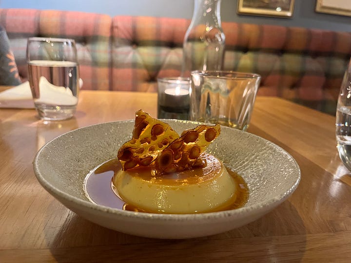 Pictures of beer and food - with one outlier in NYC