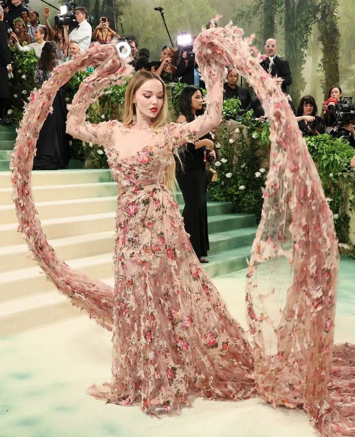 A Night Where Time Stands Still in the Garden of Haute Couture