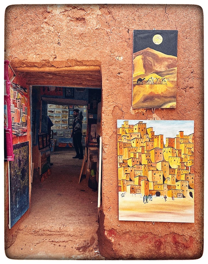 Ait-Ben-Haddou Morocco Jen Baxter Skillful Scribbler 