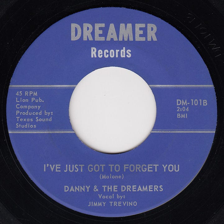 Dreamer: DM-101A & DM-101B O Heart b/w I've Just Got To Forget You