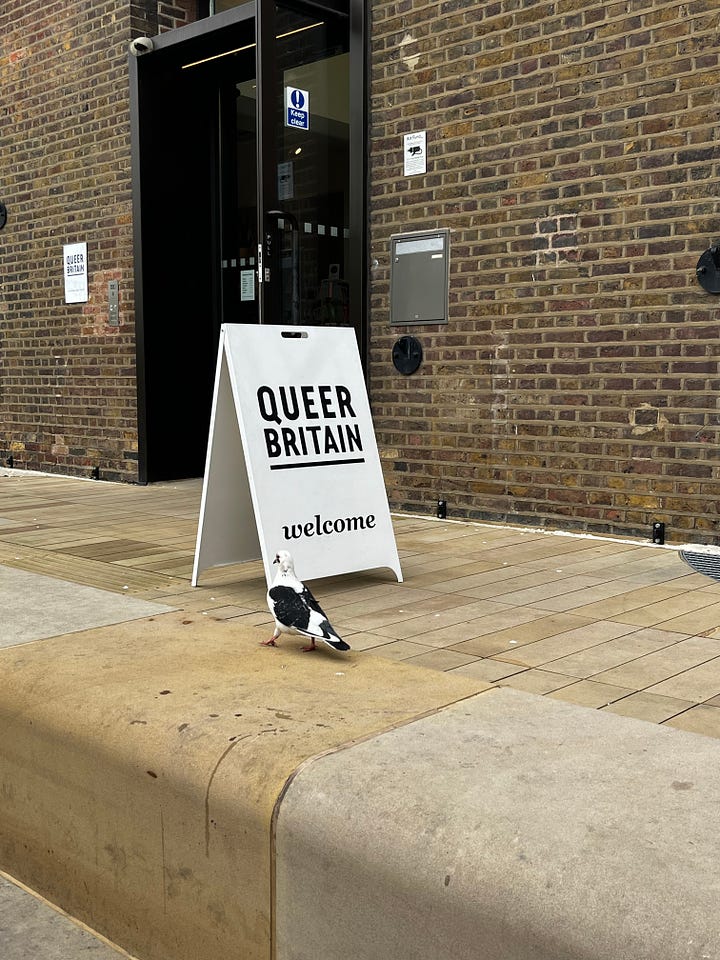 Picture of the outside of The Vagina Museum and Queer Britain