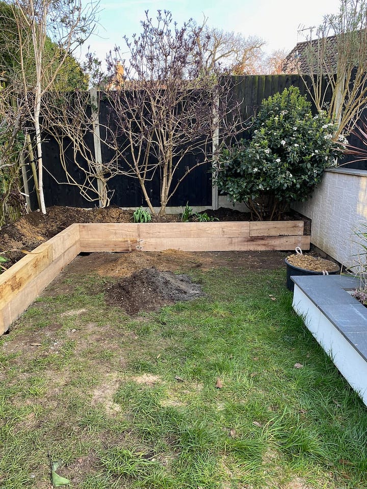 replacement of oak sleepers