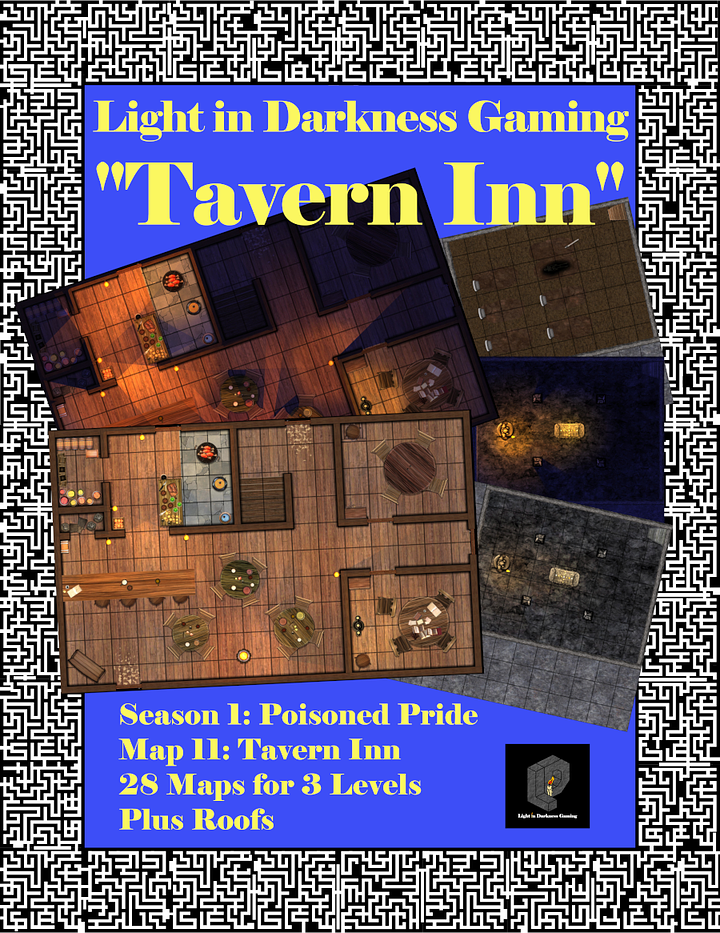 Light in Darkness maps are on DriveThruRPG