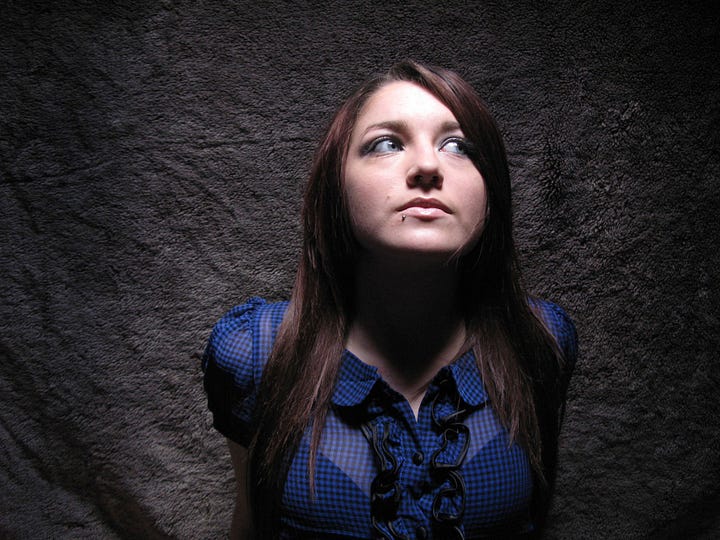 glamour model photo shoot