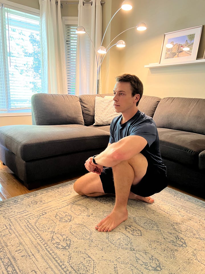 One-Leg-Up Sitting variations