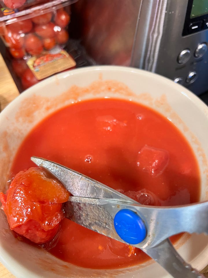 tomatoes in a bowl
