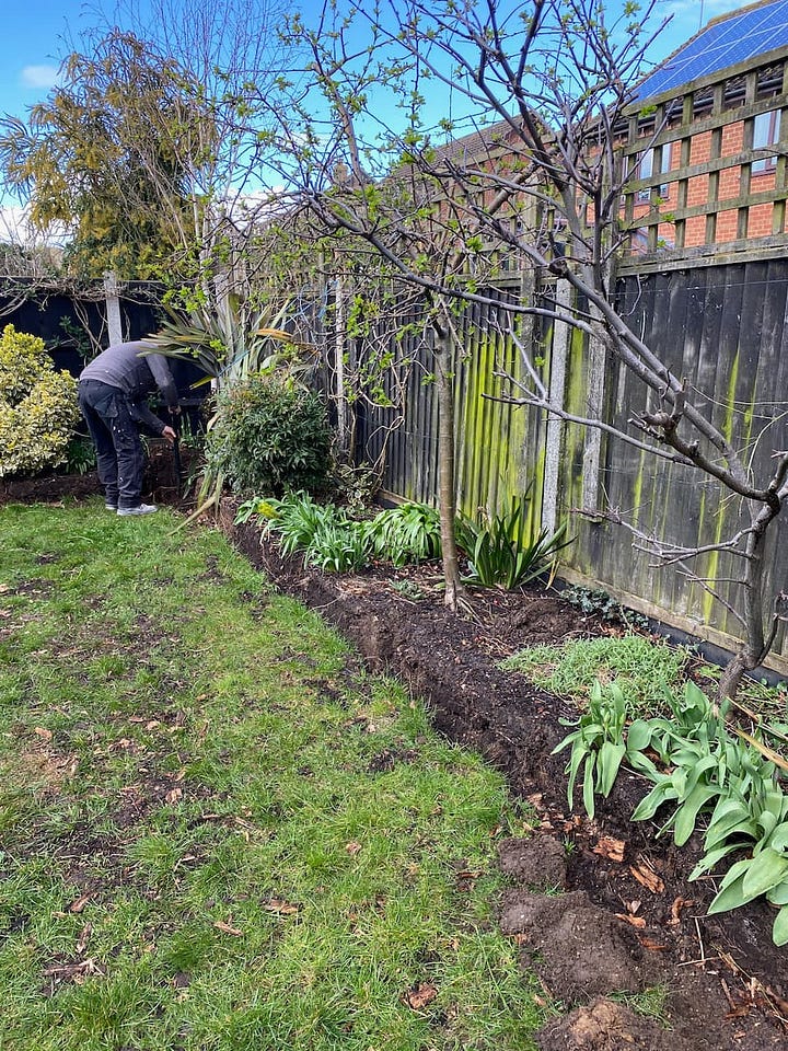 replacement of oak sleepers