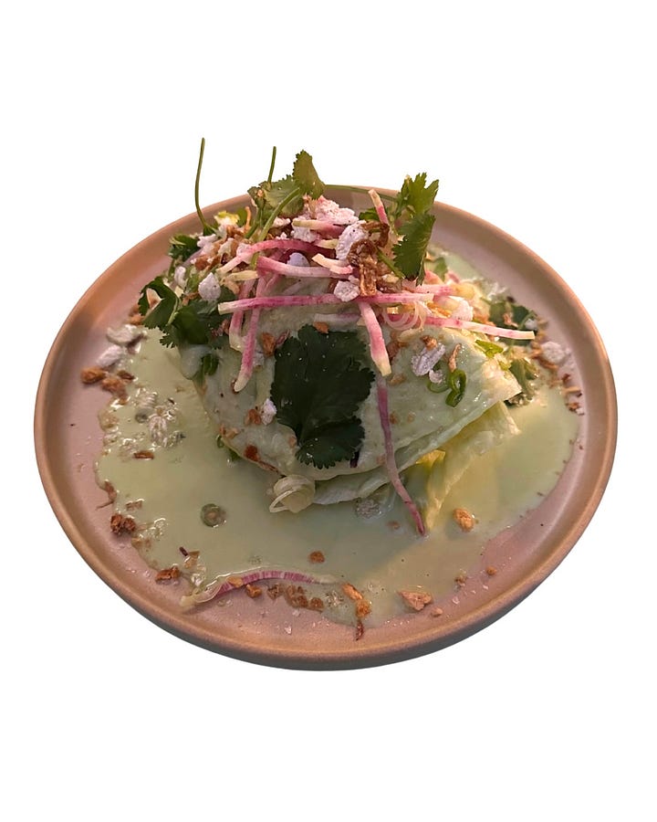 Two wedge salads from Lasita and Found Oyster