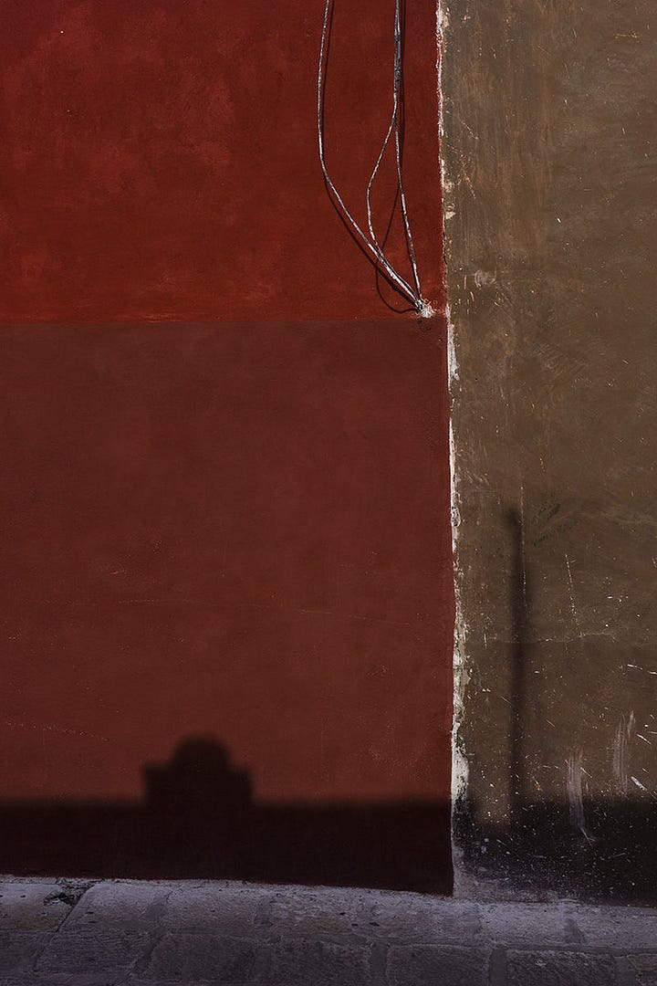 Detailed images of the walls of San Miguel de Allende, Mexico.