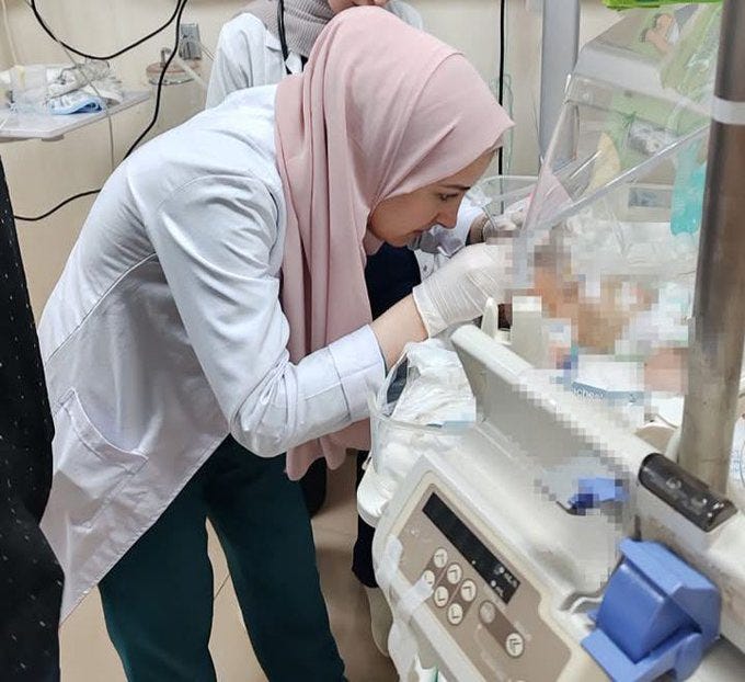 Thabat Salim was a dedicated Neonatologist in Gaza