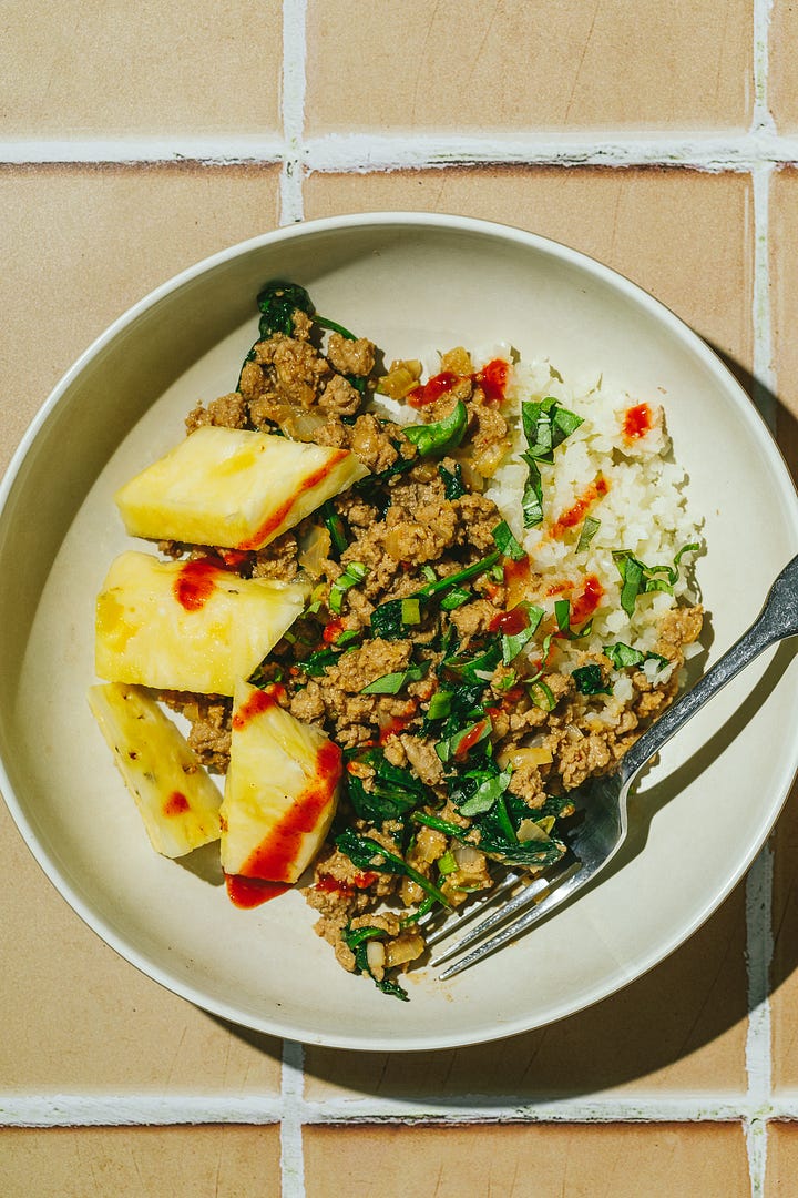 Healthy hoisin lettuce wraps and power bowl.