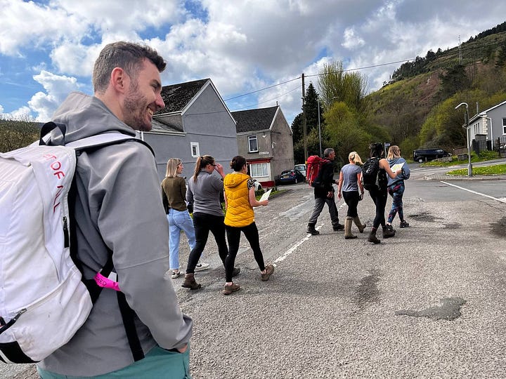 Hen Party guided walk in South Wales