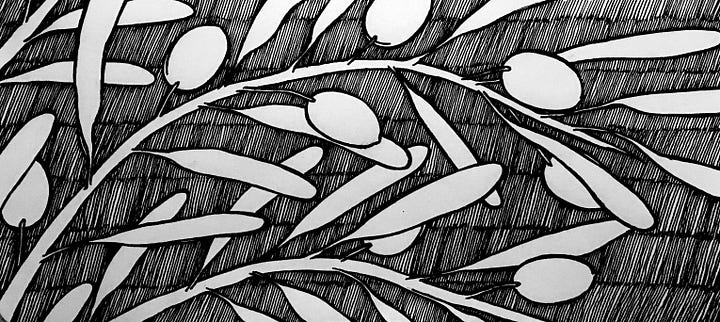 pen and ink drawings by John Farah